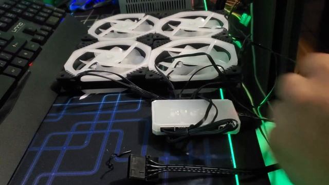 No compres ventiladores Coolmoon Cooler LED Cooling Fan Aura SYNC 120mm RGB