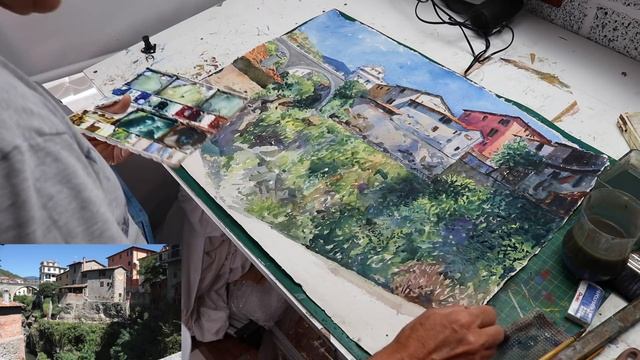 Paint Large Watercolours 22 x 30ins Windsor & Newton Cotman & Eco Paper