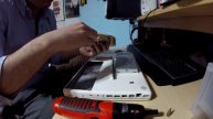 Ifixit: replacement RAM e SSD MacBook 4.1 (2008). GOPRO video