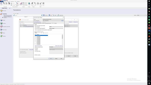 Translating Excel files with several columns