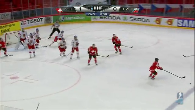 ЧМ-2013. Швейцария - Чехия - 2:1 (16/05/13)
