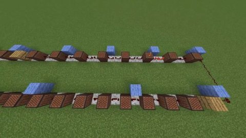 Minecraft: Tetris Theme with Note Blocks (easy version)