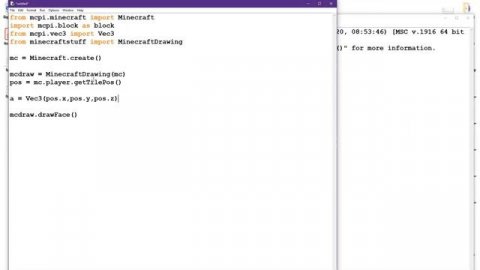 Minecraft - программирование на Python для детей - Урок 8: Создание многоугольников