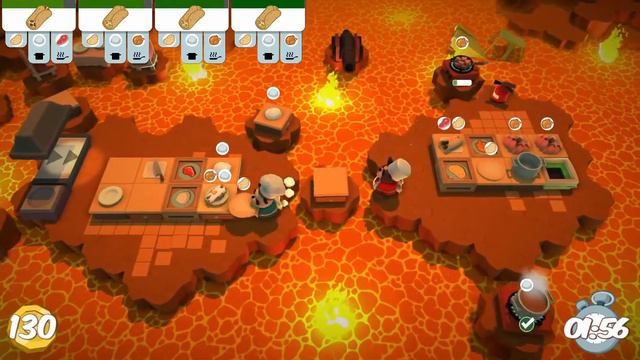 Overcooked 5-4, Volcano Burritos, EPIC SCORE