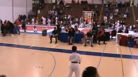 Chris at Shotokan Karate ISKC State Tournament 4/18/2010