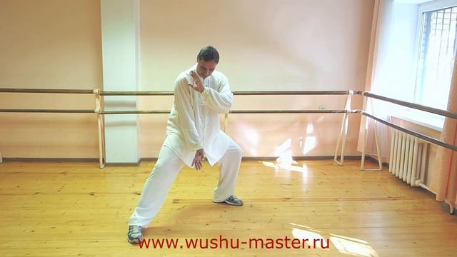 Тайцзицюань Ур 8 48ф Чэнь тайцзи ушу цигун // Hunyuan Tai Chi 48 Form Lesson 8 taiji wushu qigong