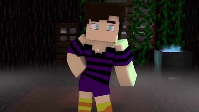 ٭ВЕДЬМА из Майнкрафт стала КРАСИВОЙ ДЕВУШКОЙ!٭ minecraft анимация