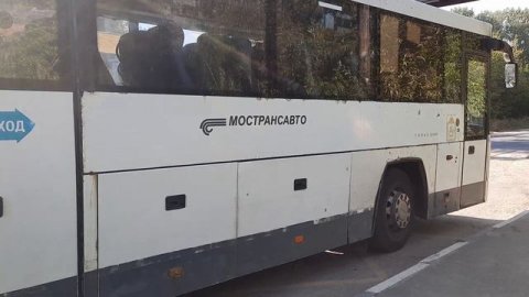 "Двухосный!" Автобус ГолАЗ-525110-10 "ВОЯЖ" следует по маршруту 32/21 "Воскресенск - Ленинская ул."