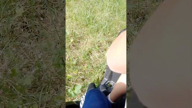 заехали в закрытую зону 
