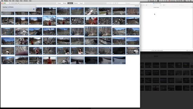 How to export pictures videos from PHOTOS app in Mac Yosemite
