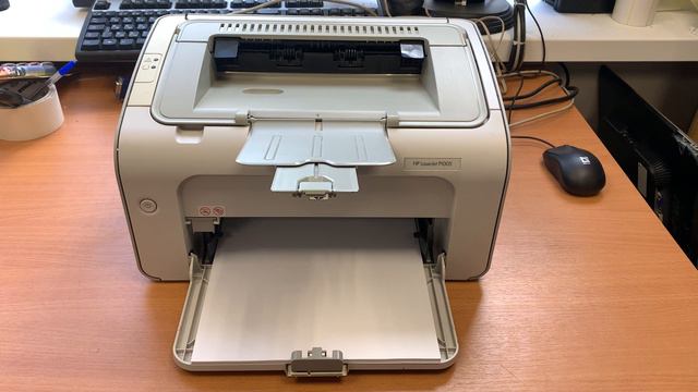 Лазерный принтер HP LaserJet P1005, Б/У