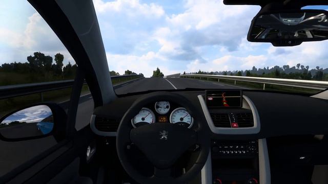Peugeot 207 - Driving - Euro Truck Simulator 2