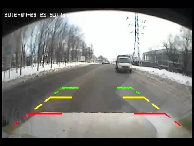 Explay DVR-005 задняя камера