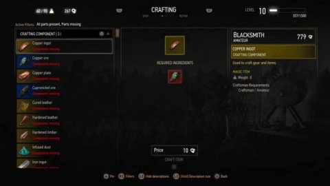 Forefather 's Eve The Witcher 3 Gameplay PS4 Slim