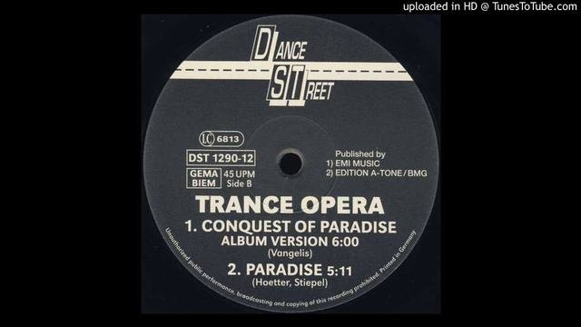 Trance Opera - Conquest Of Paradise Dance Mix