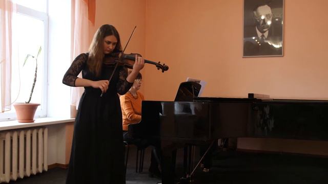 Й. Брамс Концерт для скрипки I ч. D dur