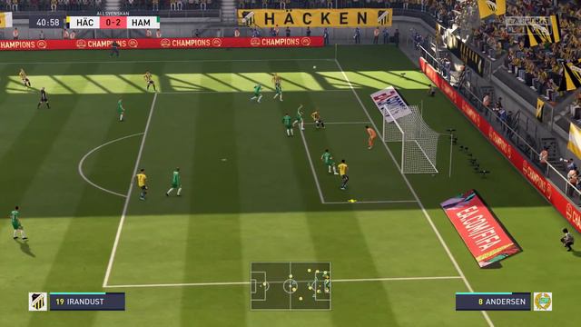 FIFA 20 | Hacken vs Hammarby - Allsvenskan | 05/07/2020 | 1080p 60FPS