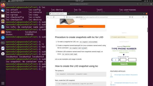 TP LXC/LXD