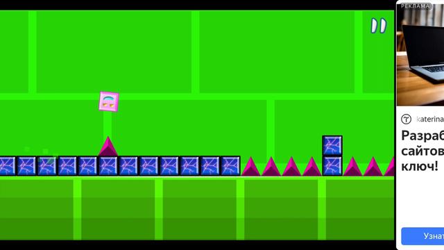 Geometry dash Minecraft 2 level