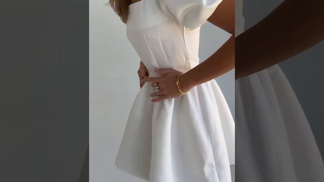 Коротка стильна сукня з коротким рукавом мод. 011/731