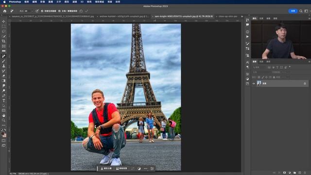 Photoshop基本功去除路人雜物的新工具 - 移除工具 Remove Tool  in Photoshop  ver. 24.5