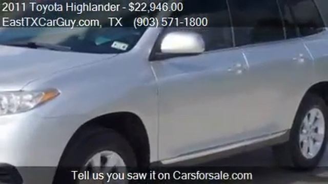 2011 Toyota Highlander Base 4dr SUV (2.7L l4) for sale in Lo