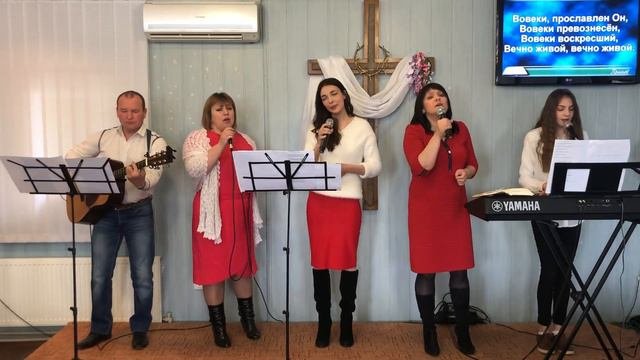 Новопсков. Церковь Святая Троица . Прославление от 19.04.2020 г