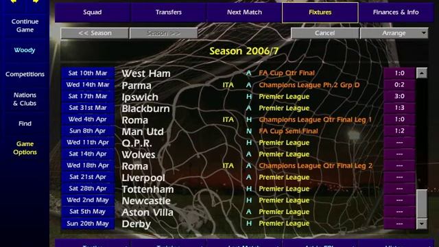 Championship Manager 01/02: Journey Man 2006-2007 #22
