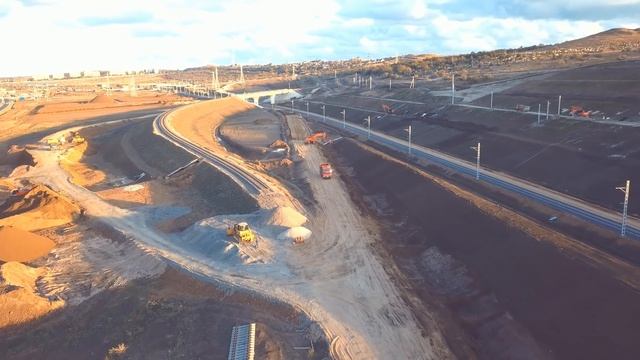 Керченские подходы  08 10 2019  Всё готово для укладки второго пути.