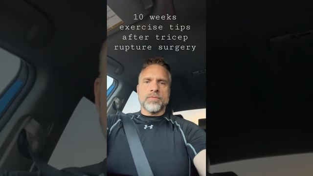Exercise tips before you are cleared To exercise your ruptured tricep tendon