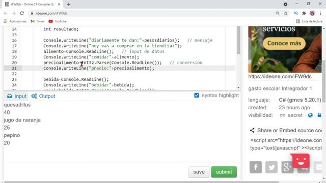 Aprende a resolver este ejercicio básico en C# y mejora tus habilidades de programación