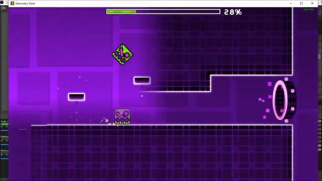 Nothing special just stereo madness gameplay