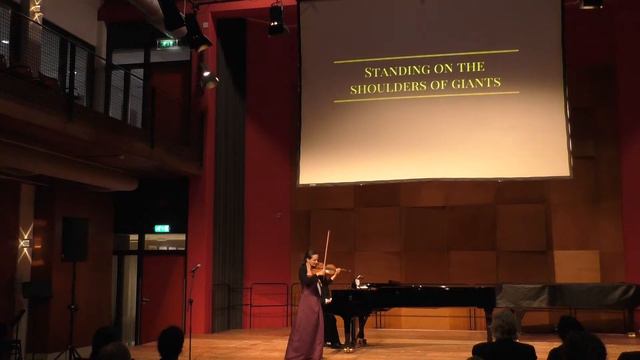 A.Dvorak: Violin concerto in a minor II. Marta Lovas - violin, Balazs Kalvin - piano