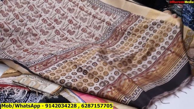 Manufacturer & Wholesaler of Modal Silk/ Linen/ Mulmul/ Batik/ Block Print/ Maheshwari Silk Saree