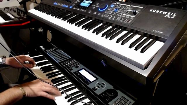 Kurzweil K2661 K2600  vs PC4 PC3 Forte OLD KURZWEIL VS NEW!