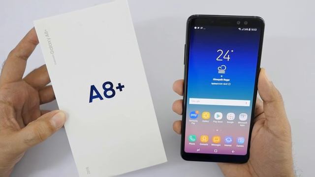 samsung galaxy a8 plus review khmer - phone in cambodia - galaxy a8 price - galaxy a8 specs