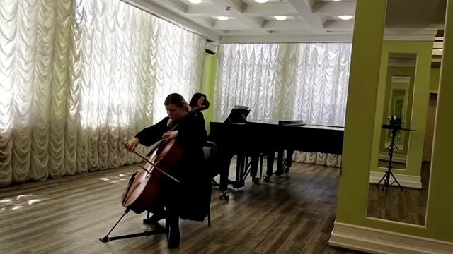 А.Хачатурян. Концерт для виолончели с оркестром ми-минор, 1 часть.