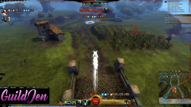 GW2 - WvW Roaming Celestial Catalyst - Guild Wars 2 Build - Elementalist Gameplay End of Dragons