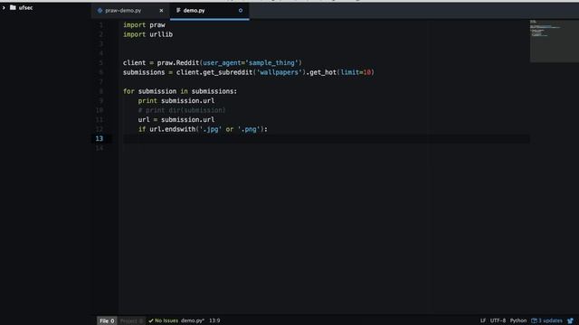 SEC@UF - Spring 2016 GBM #1: Python and Reddit Tutorial