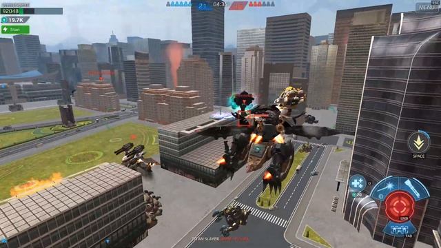 [WR] ? Mk2 Maxed GLACIER T Falcon - Gameplay | War Robots