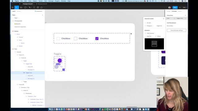 Figma - Composants interactif - Prototype & variant - Tuto FR