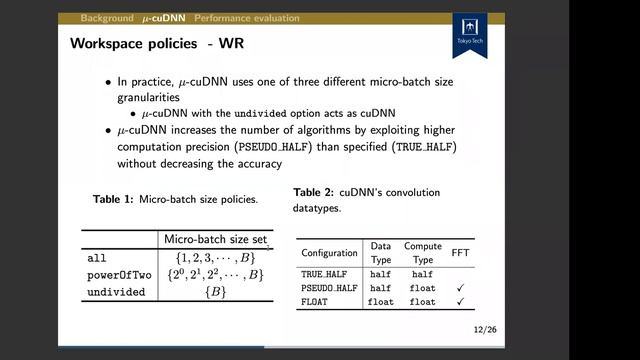 μ-cuDNN: Accelerating Deep Learning Frameworks with Micro-batches