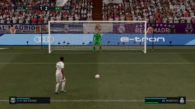 FIFA 21 | Barcelona vs Real madrid penalty shootout