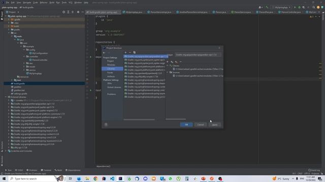 Spring Web - Quick introduction to gradle