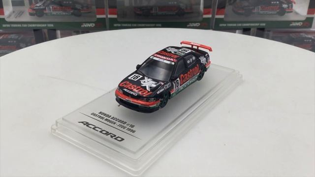INNO 1:64 HONDA ACCORD #16 MUGEN CASTROL JTCC 1996 (IN64-CD6-MC96) diecast car model available now
