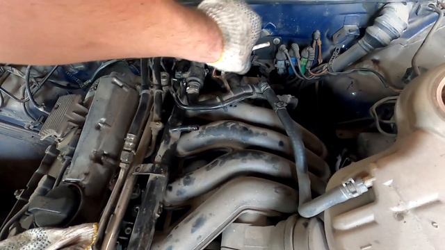 Утечка охлаждающей жидкости Passat B5 ARG, ARD и т.д. Ремонт фланца тройника.