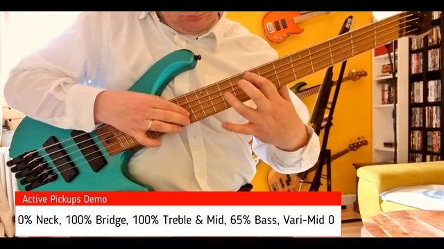 Ibanez EHB1005-SMS Short Scale Fanned Fret Review and Soundsamples with English Subtitles