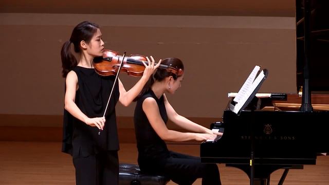 Yunji Han – Poulenc: Sonata for Violin and Piano, II. Intermezzo, III. Presto Tragico