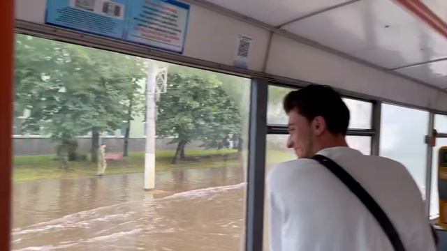 Минск затопило