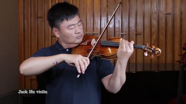 Jack Hu copy of Antonius Stradiuarius 1704 “Betts” violin ，violin playing by Simon Hu